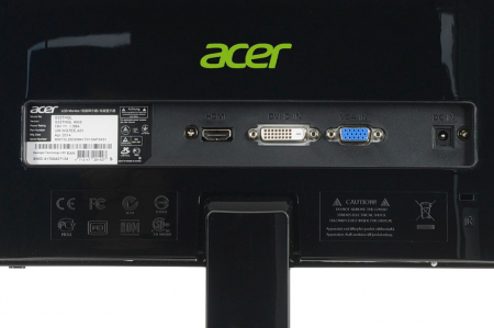 22 дюйма монитор Acer G227HQLAbid (черный, IPS LED, 16:9, 1920x1080, 6ms, HDMI + DVI-D)